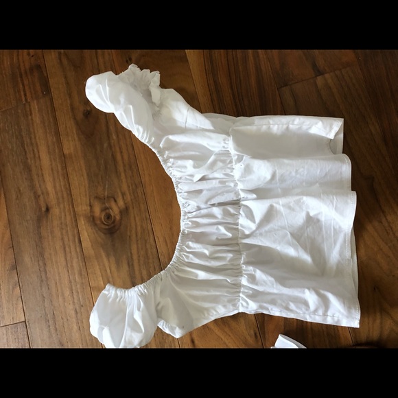 White button up crop tops bundle - Picture 4 of 7